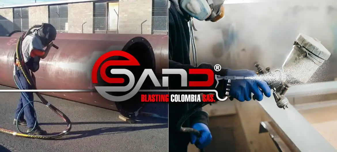 Servicios de revestimiento en pinturas industriales para la industria de la construcción en Bogotá Colombia. Sandblasting Colombia SAS.