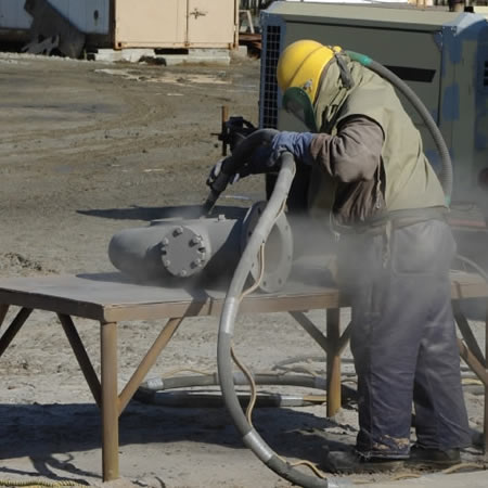 Soluciones y servicios en sandblasting y voladura abrasiva en Bogotá, Colombia